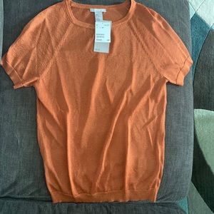 Cute orange top from h & m